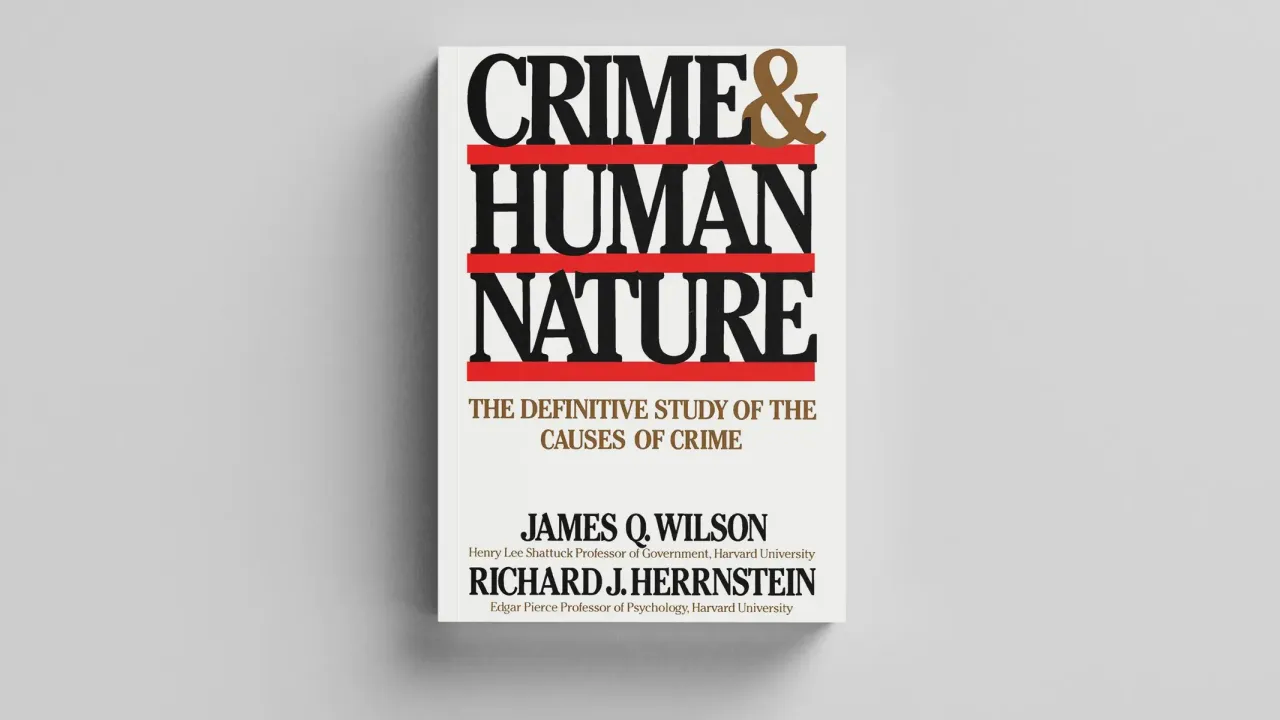 Crime & Human Nature by James Wilson & Richard Herrnstein